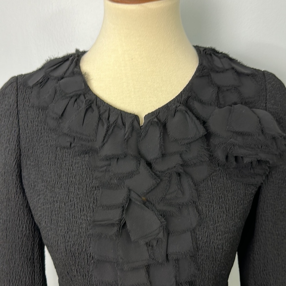 Ann Taylor Ruffle Blazer - Picture 3 of 9